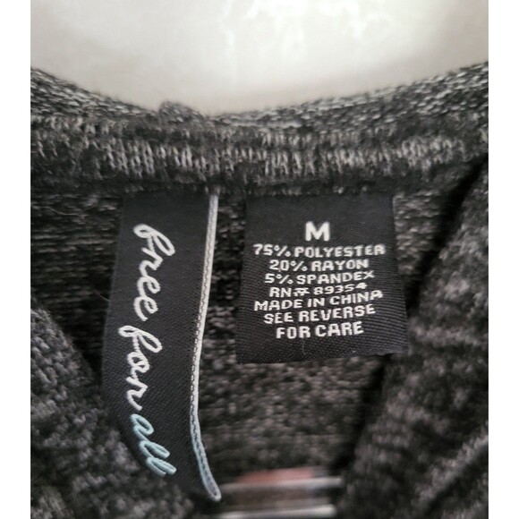 Like New Free for All Hooded Sweater Size Medium - Picture 4 of 4